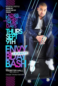 DJ Envy Birthday Bash Webster Hall NYC Thursday Ladies Night September 9, 2010