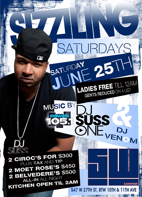 Sizzling Saturdays@ SW Lounge Saturday July 9, 2011 | Bomb Parties ...